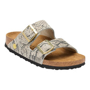 Birkenstock Clog Arizona pelle scamosciata Snake sandalo donna sughero calz stretta - Made in Germany