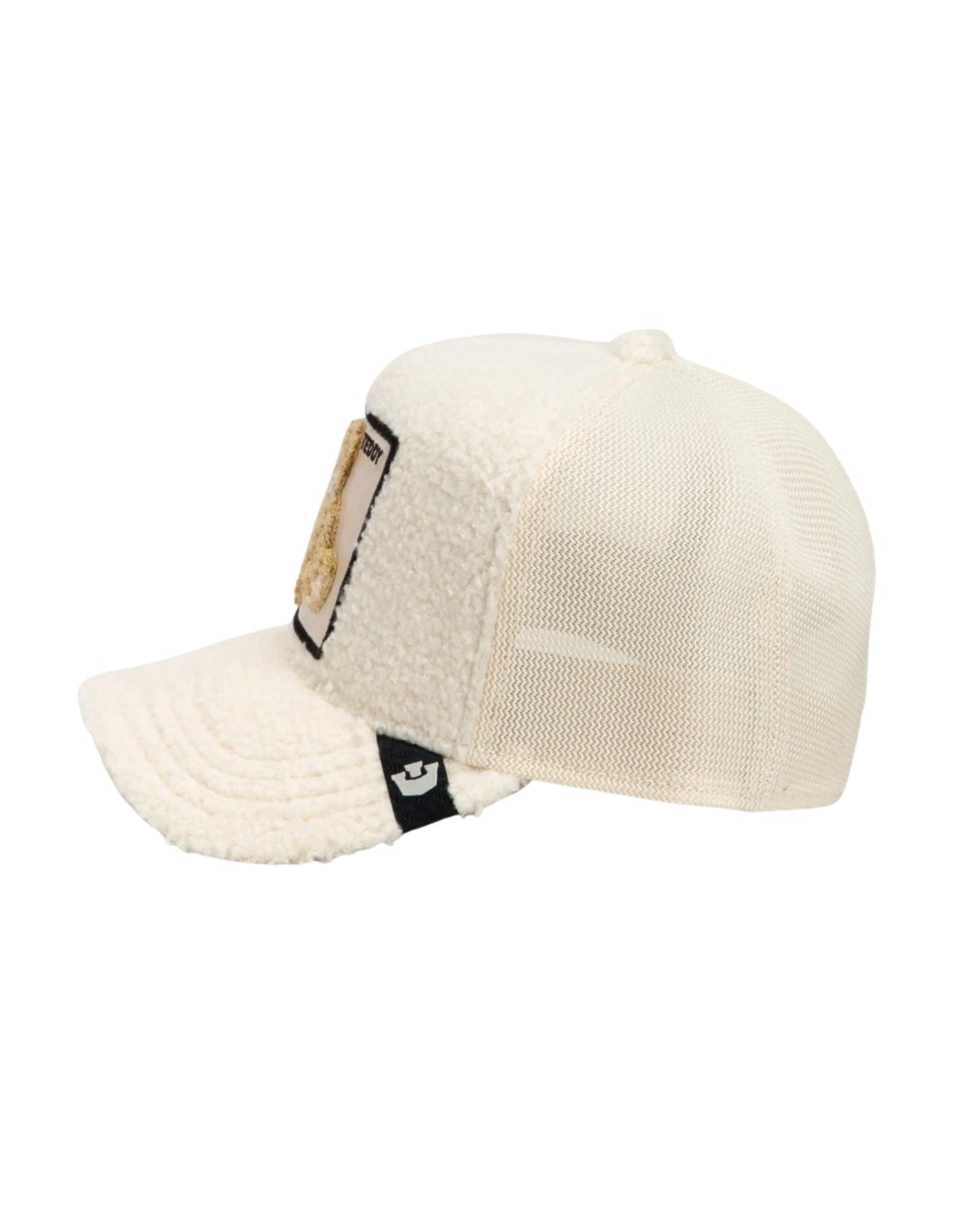 Goorin Bros. Cappellino Double Stuffed Teddy Poliestere Bianco Wax Unisex