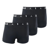 Jordan Mens Confezione 3 Pezzi Boxer Uomo Nero