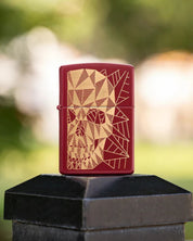 Zippo accendino Limited Edition made in USA teschio geometrico