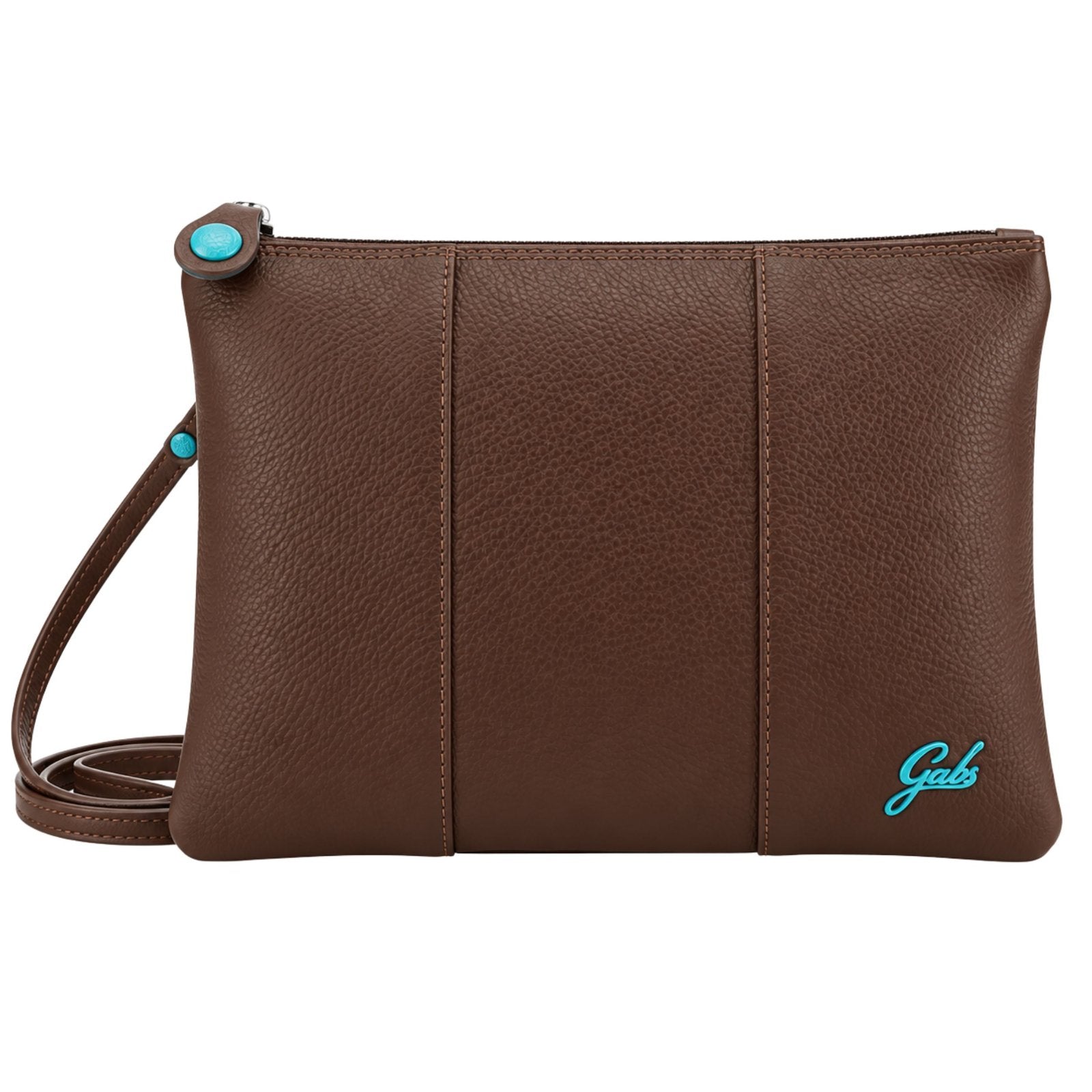 Gabs Borsa Pochette Tracolla Beyonce S Pelle Bull Basic Marrone Moka