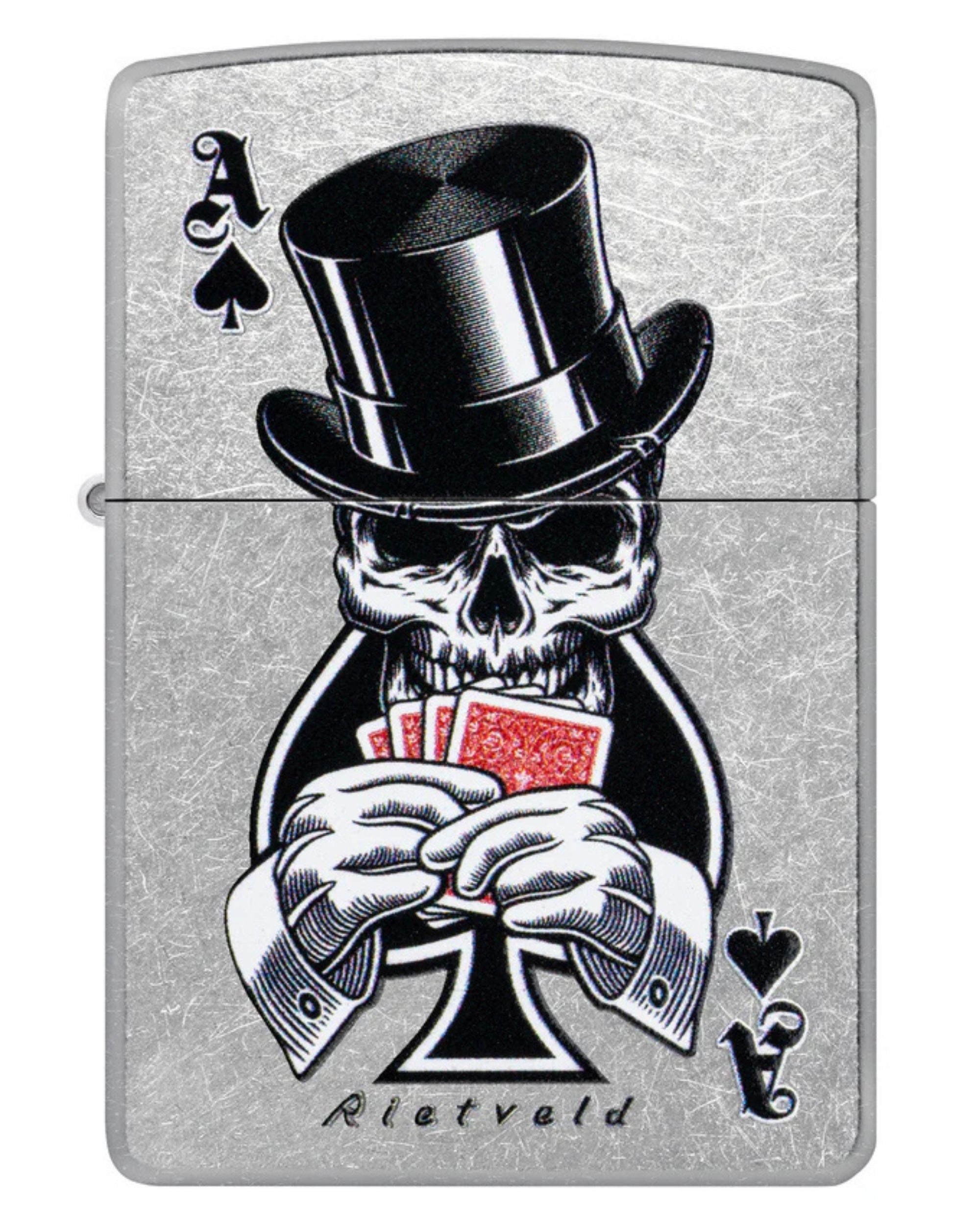 Zippo accendino Limited Edition made in USA Rietveld asso spade