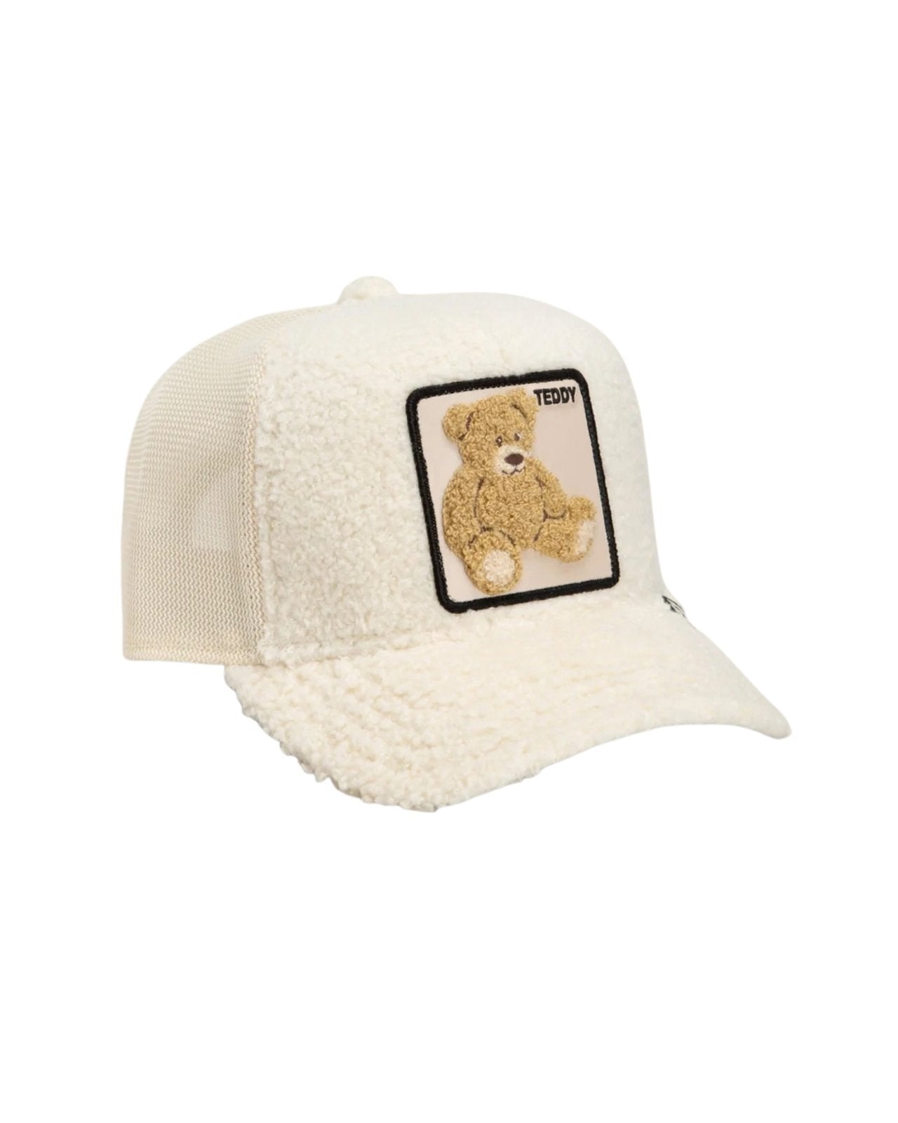 Goorin Bros. Cappellino Double Stuffed Teddy Poliestere Bianco Wax Unisex