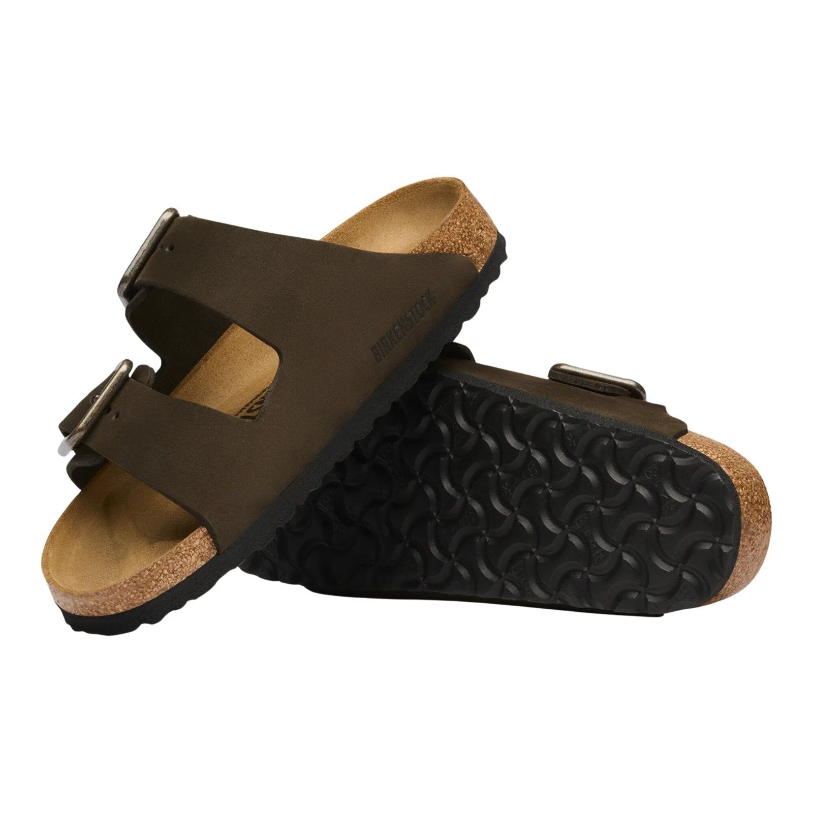 Birkenstock Clog Arizona pelle nabuk Leather sandalo donna sughero calz stretta - Made in Germany