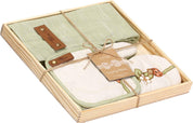 THUN Set regalo cucina Vassoio legno Guantone Grembiule Presina idea regalo