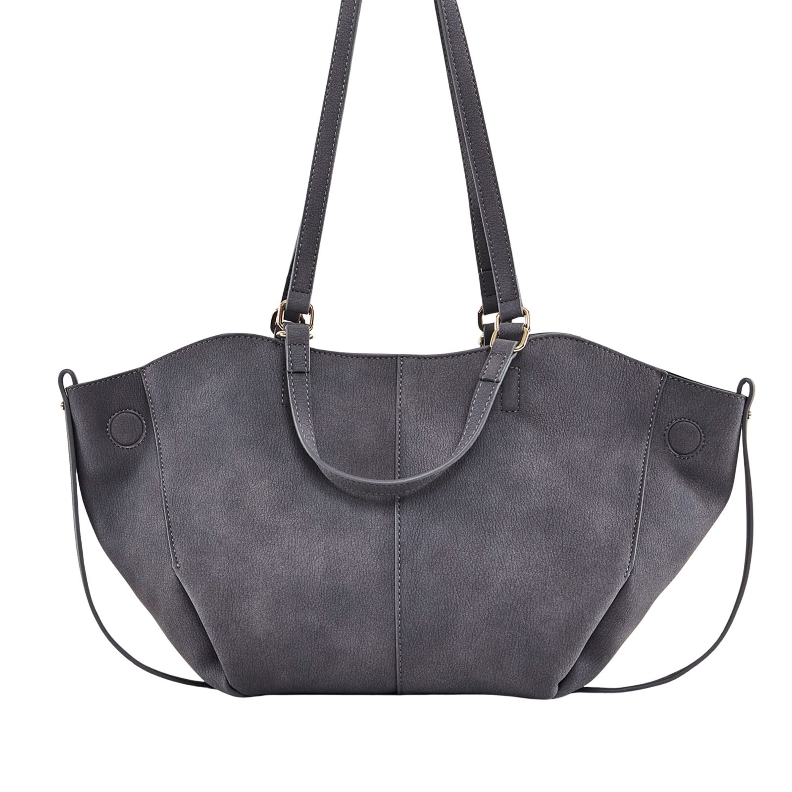 Gaudi Borsa a mano tracolla shopper donna  SHOULDER BAG - linea GOLENE - cm 26x32x11 DENIM
