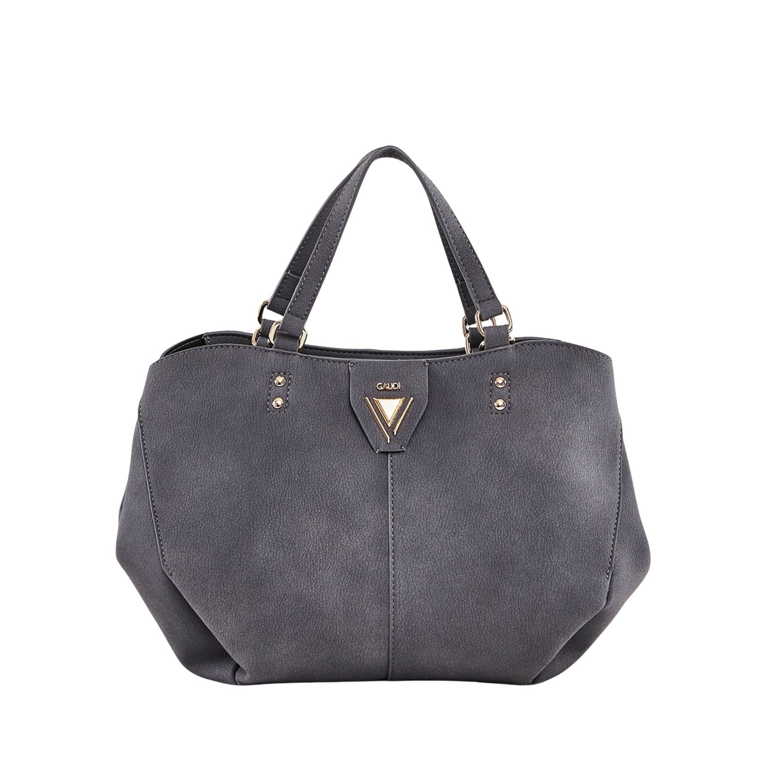 Gaudi Borsa a mano tracolla shopper donna  SHOULDER BAG - linea GOLENE - cm 26x32x11 DENIM