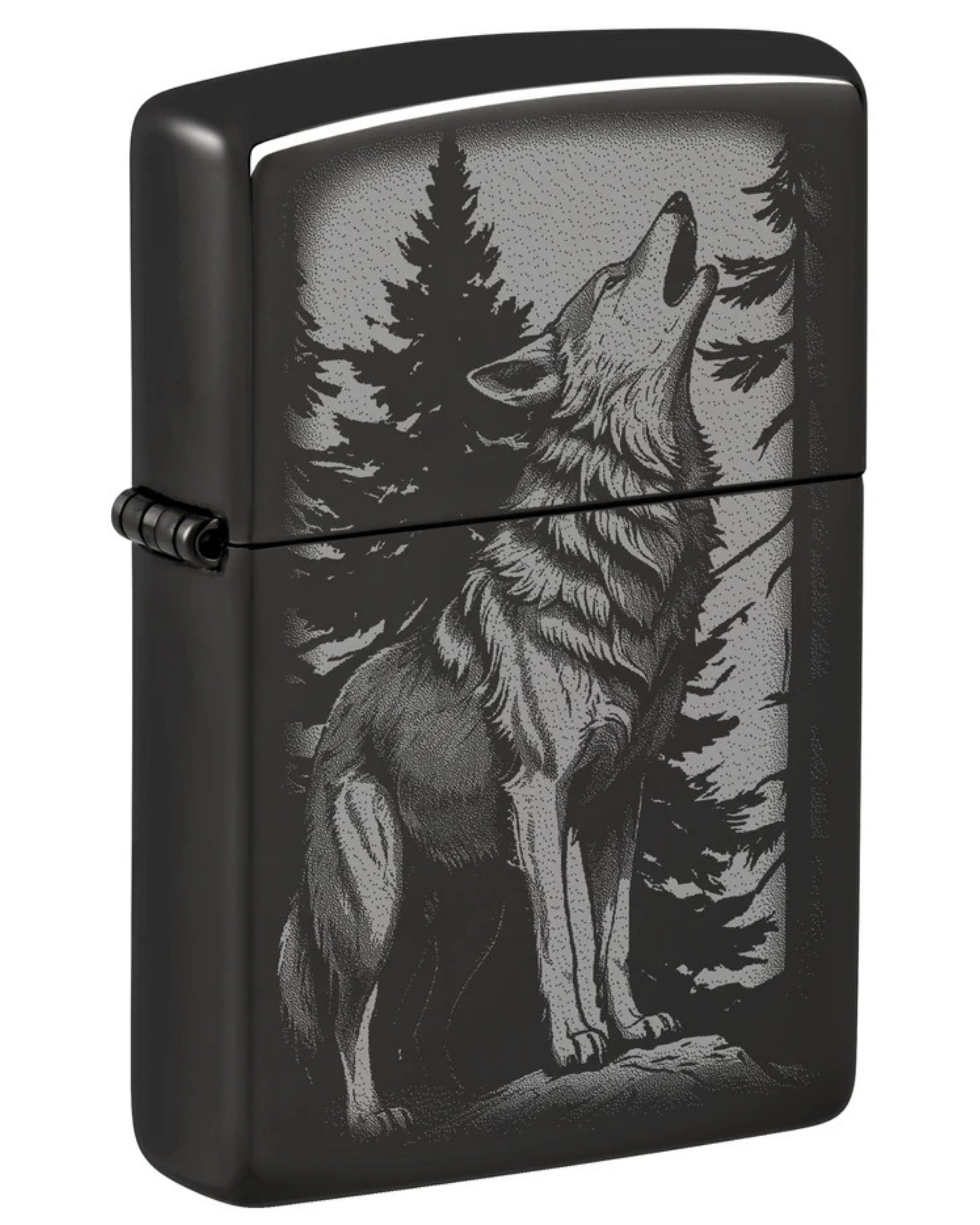 Zippo accendino Limited Edition made in USA lupo nero