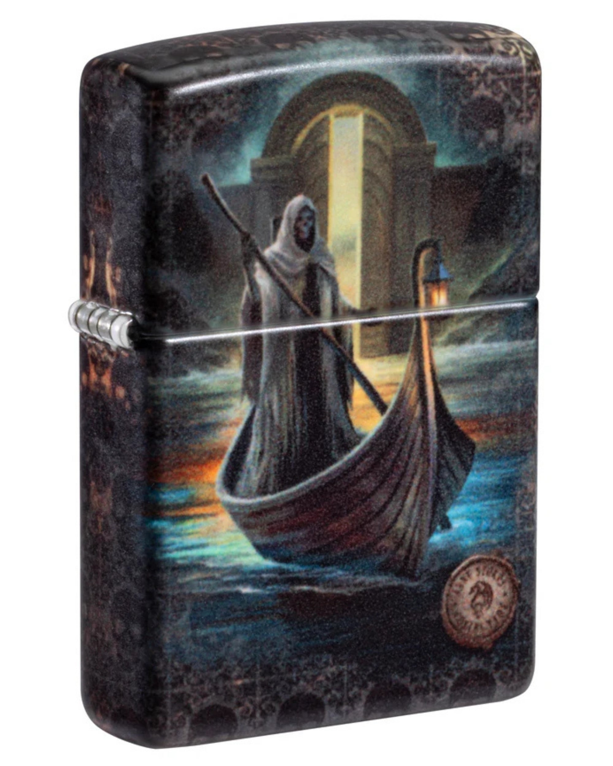 Zippo accendino Limited Edition made in USA Anne Stokes traghettatore