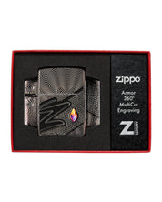 Zippo accendino Limited Edition Cristal Z armor 360 nero made in USA
