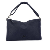 Gabs Borsa Pochette Spalla Tracolla Beyonce EW Pelle Black Made in ITALY - Blu ink