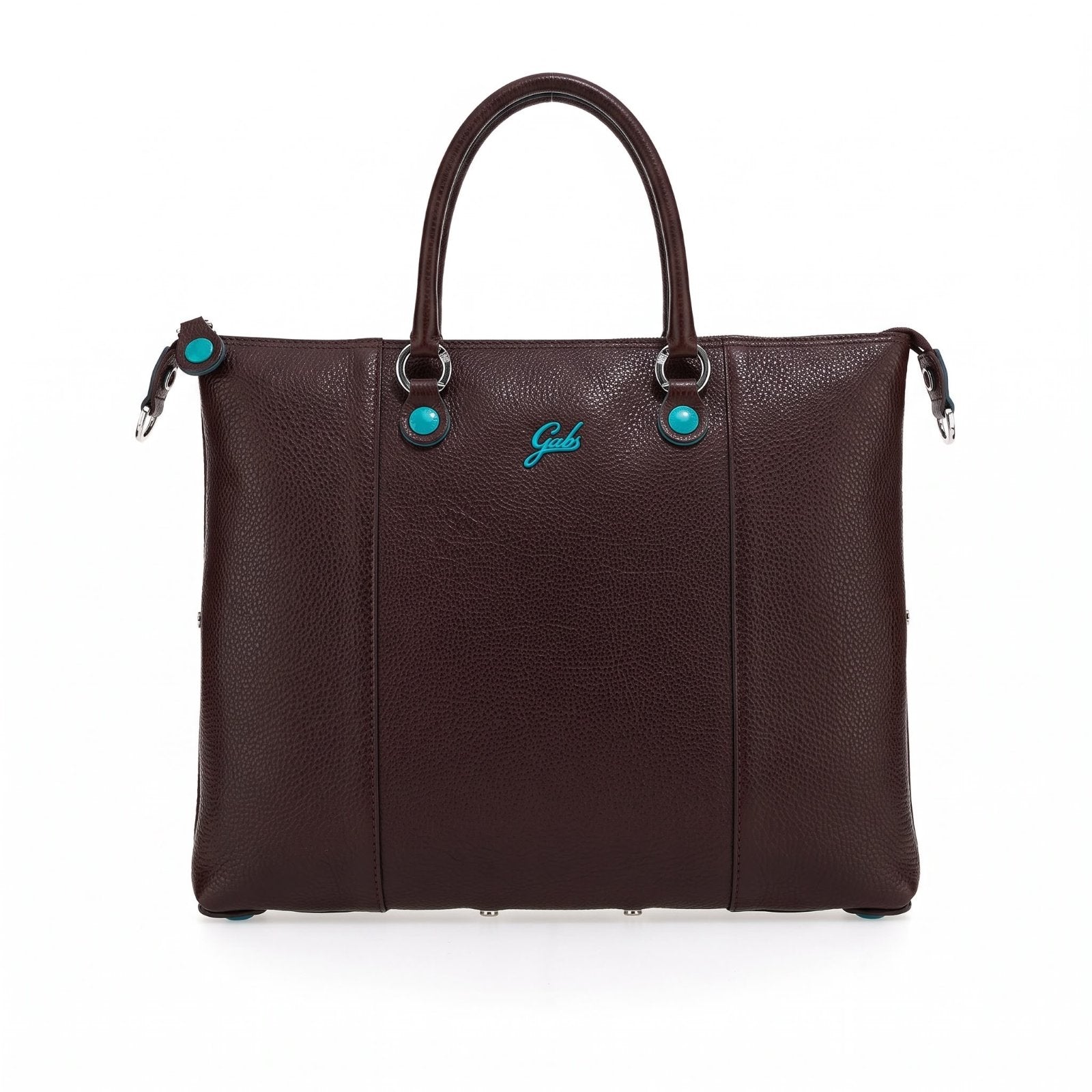 Gabs Borsa Donna trasformabile G3 PLUS L BULL BASIC Shopper Trasformabile Zaino Marrone Moka