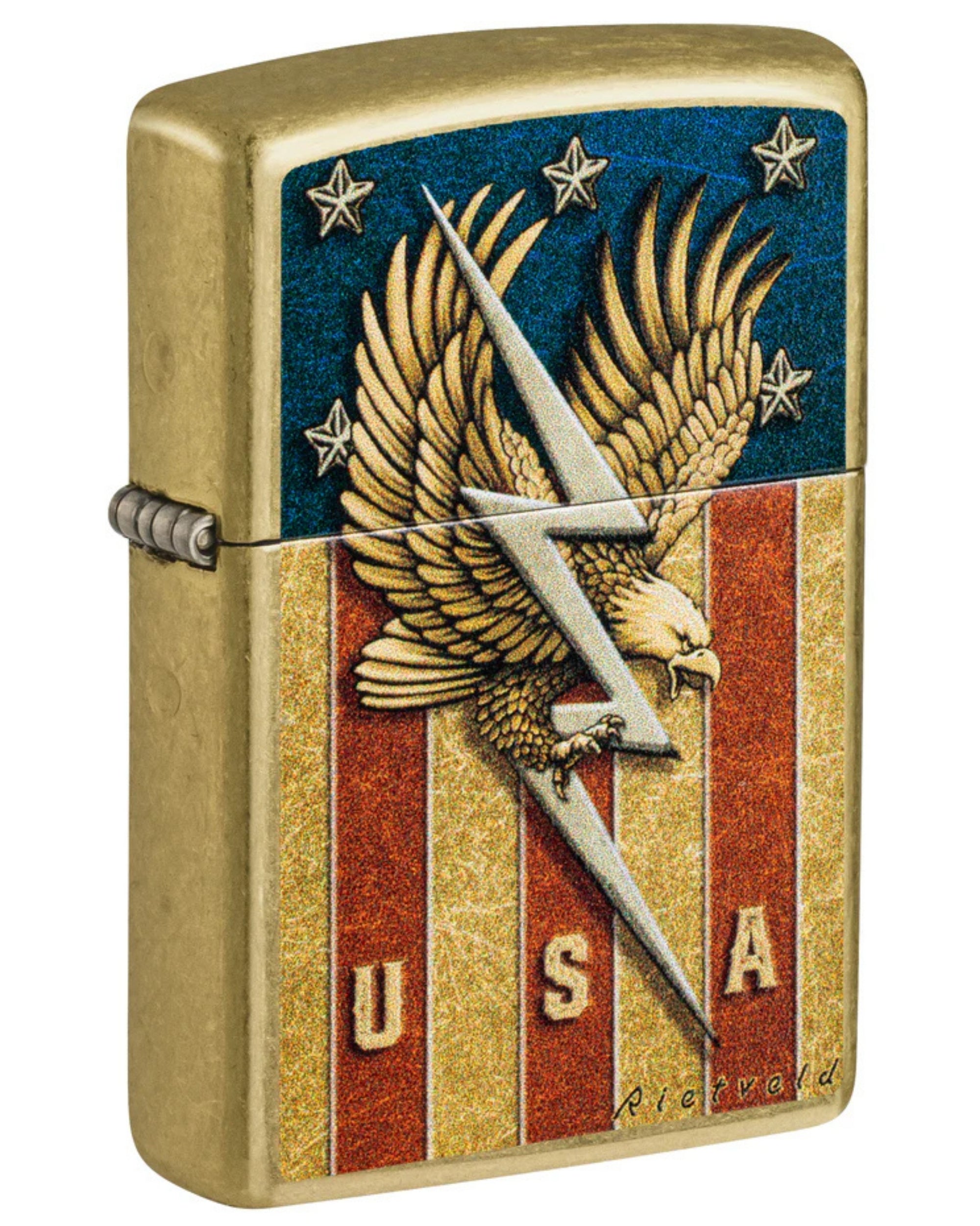 Zippo accendino Limited Edition made in USA Rietveld USA acquila