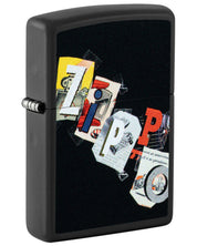 Zippo accendino Limited Edition Letters nero made in USA