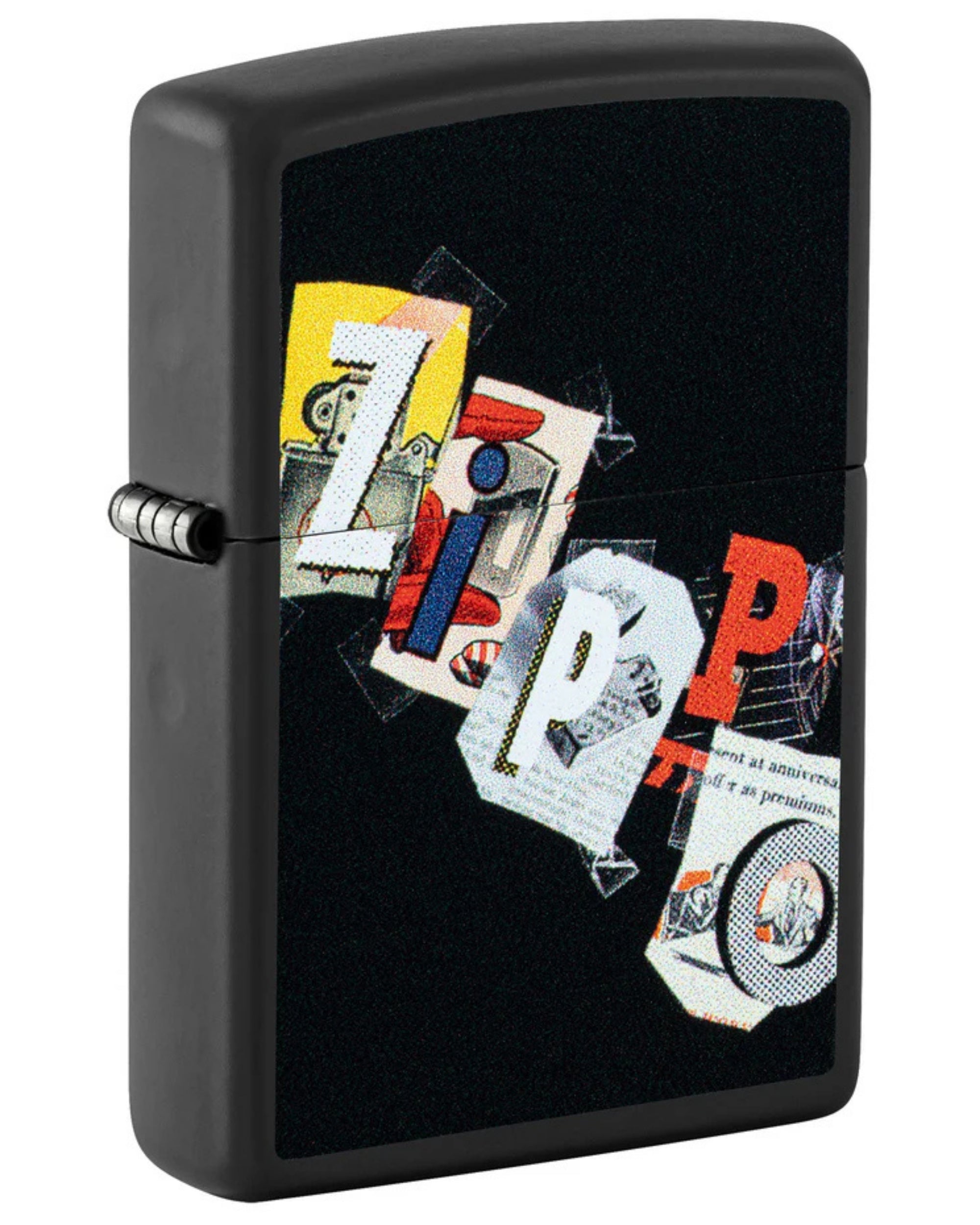 Zippo accendino Limited Edition Letters nero made in USA