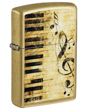 Zippo accendino Limited Edition made in USA Musica Piano