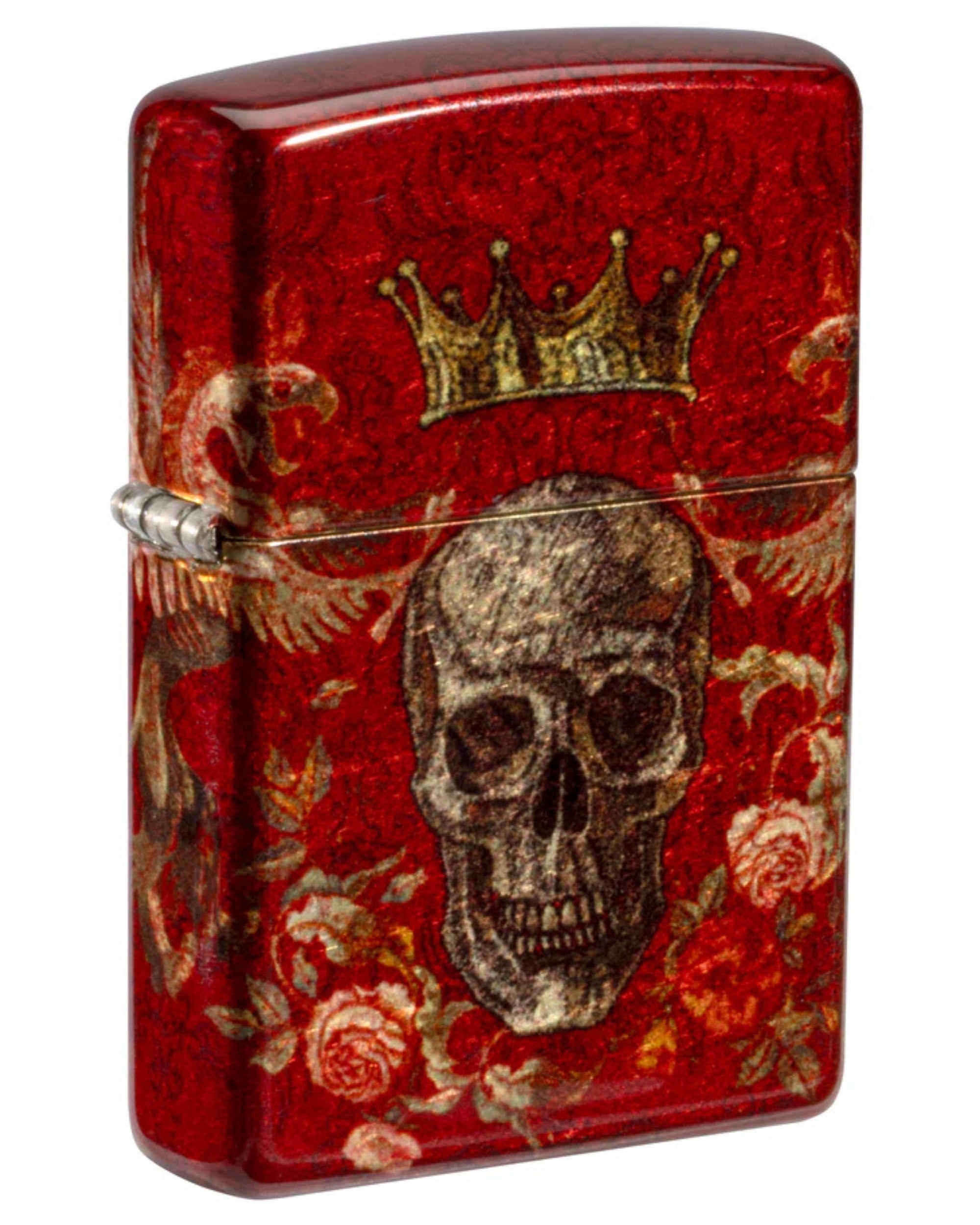 Zippo accendino Limited Edition made in USA teschio rosso