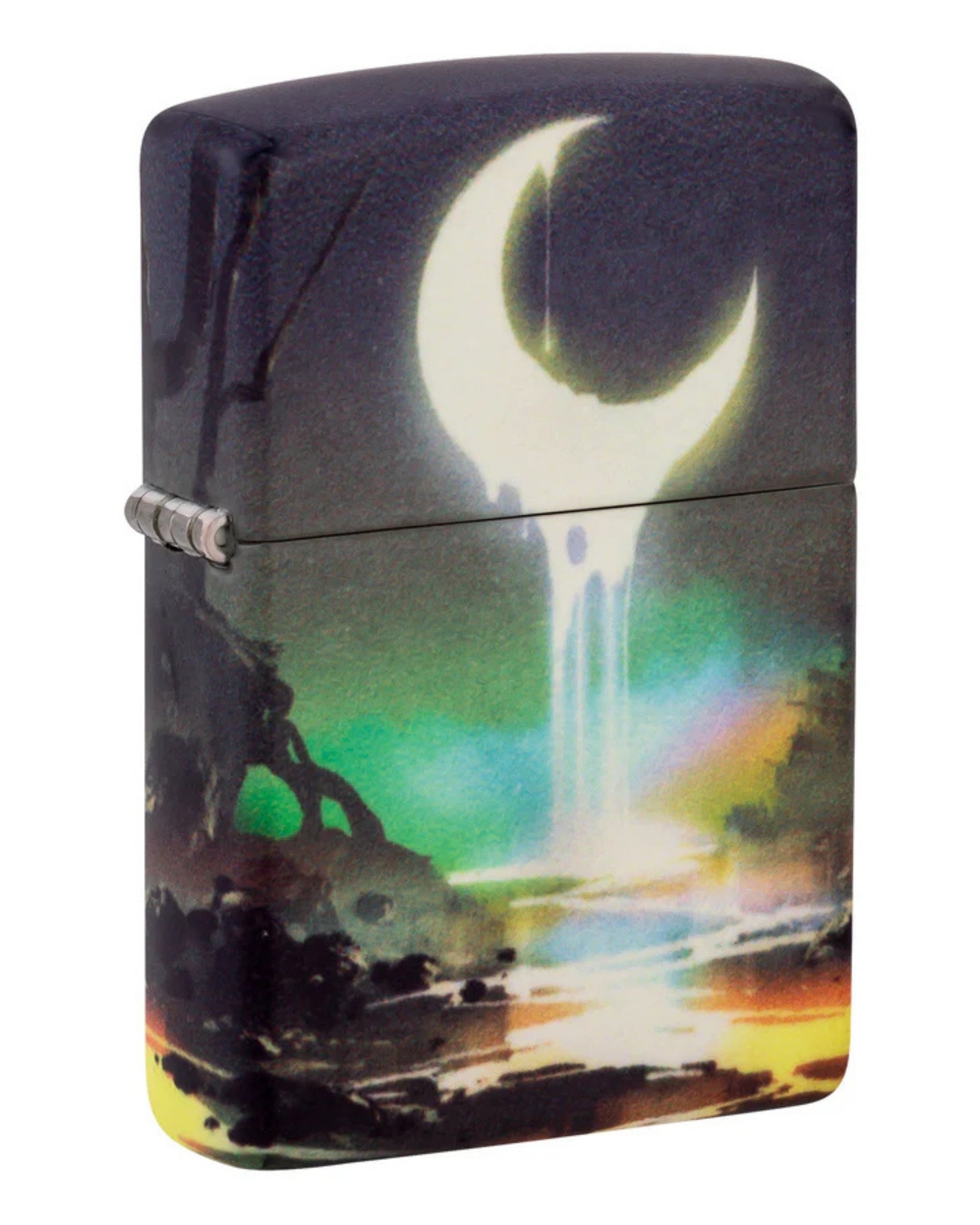 Zippo accendino Limited Edition made in USA luna si illumina al buio