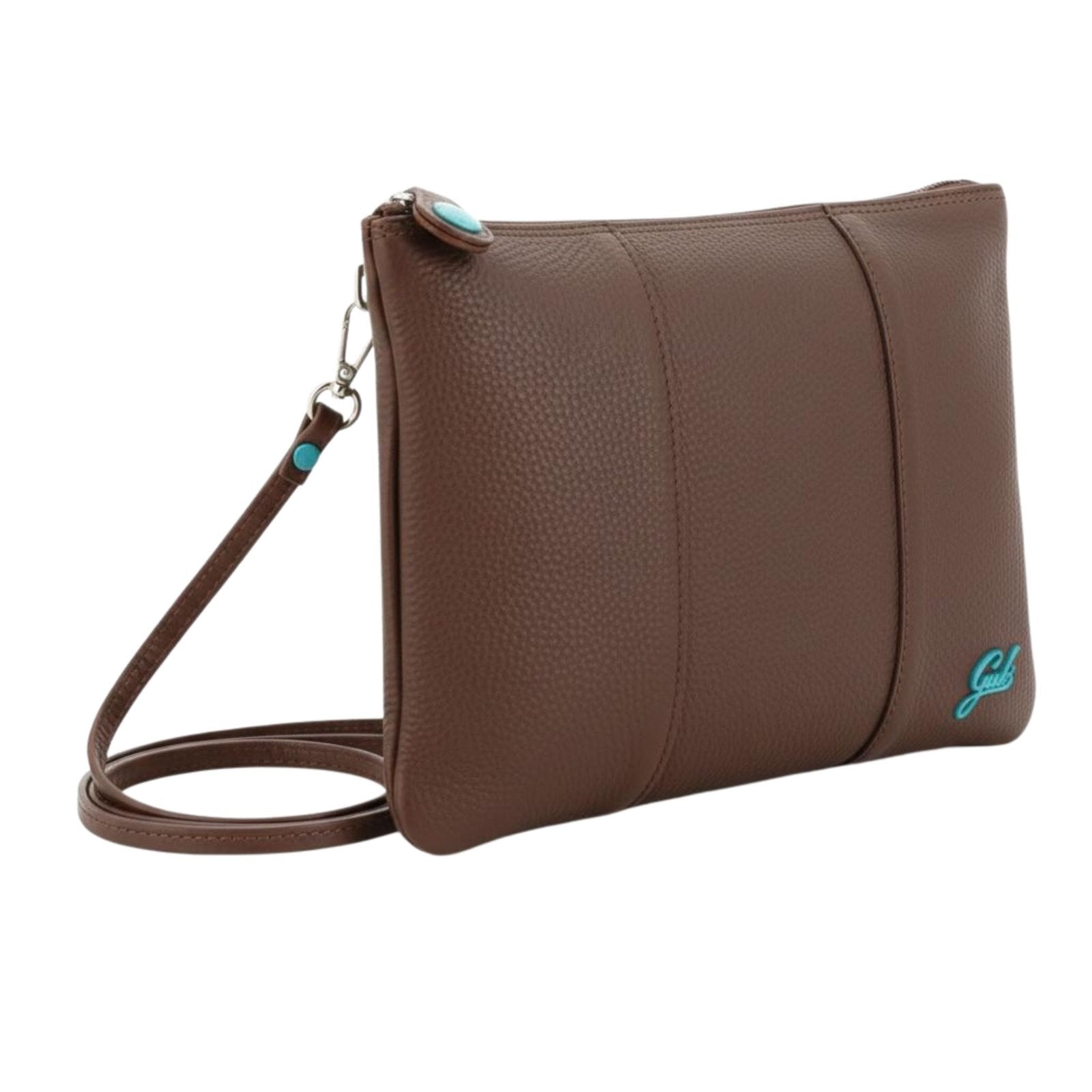 Gabs Borsa Pochette Tracolla Beyonce S Pelle Bull Basic Marrone Moka