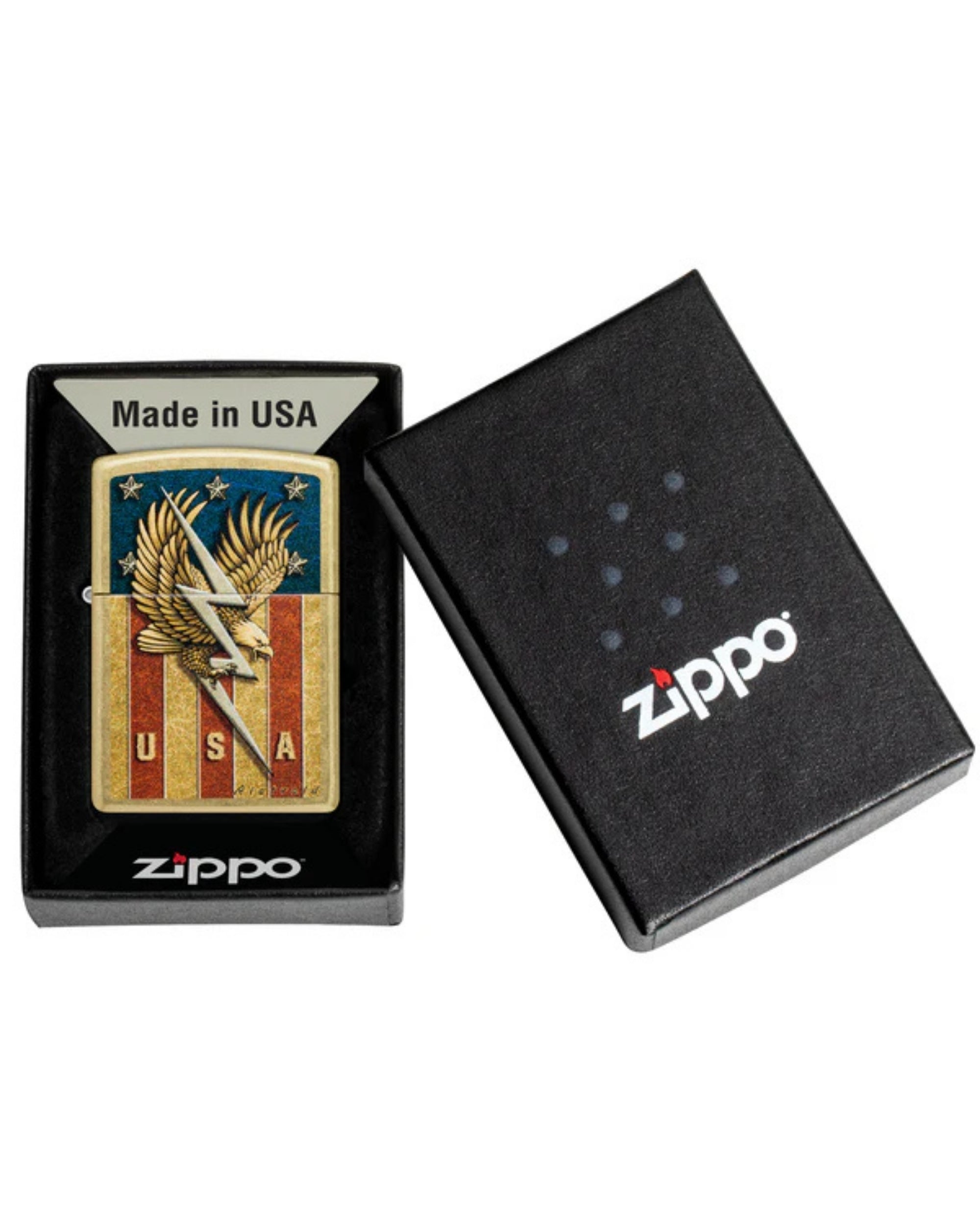 Zippo accendino Limited Edition made in USA Rietveld USA acquila