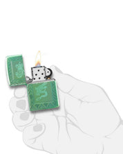 Zippo accendino Limited Edition made in USA armor drago verde