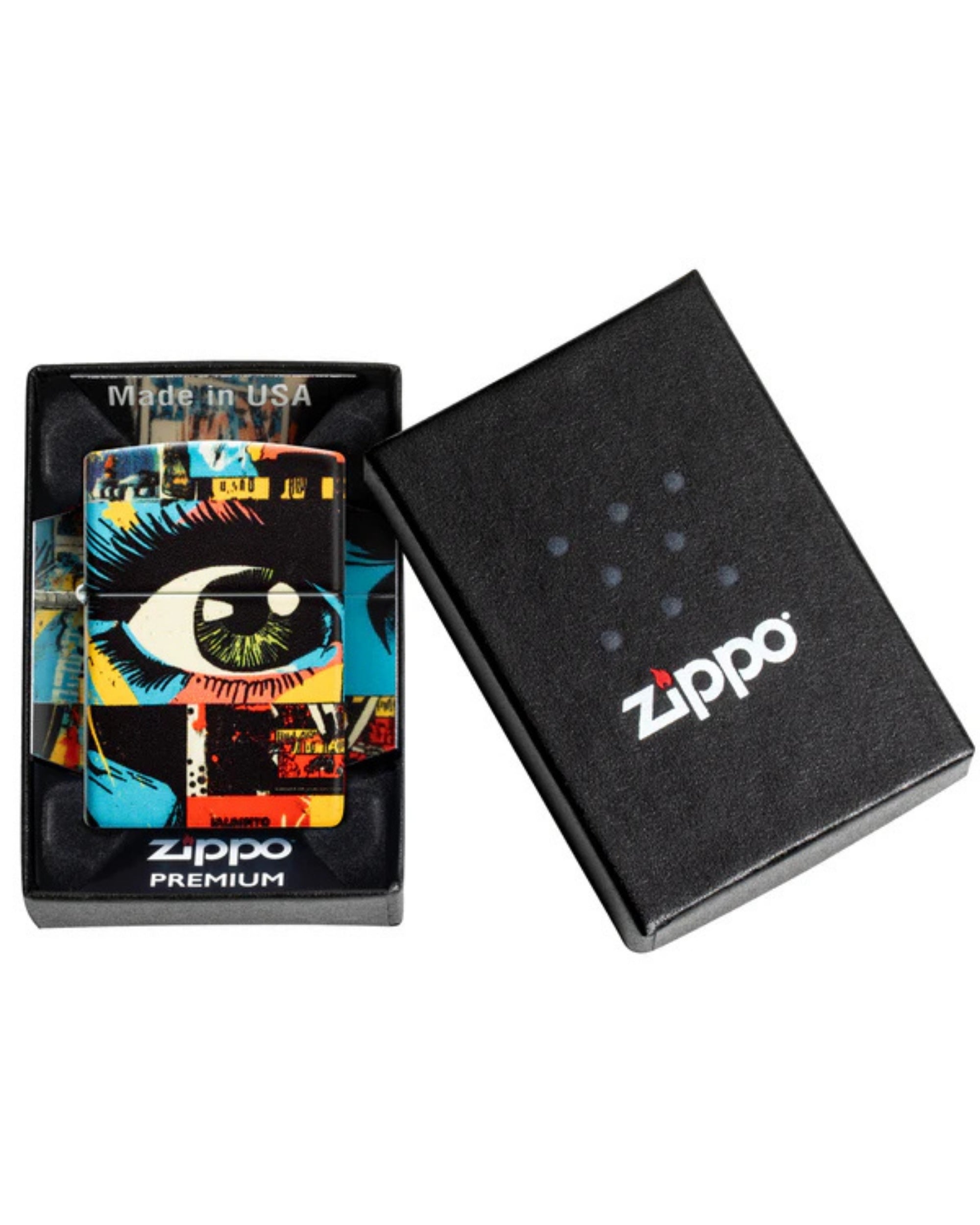 Zippo accendino Limited Edition made in USA see you collage design