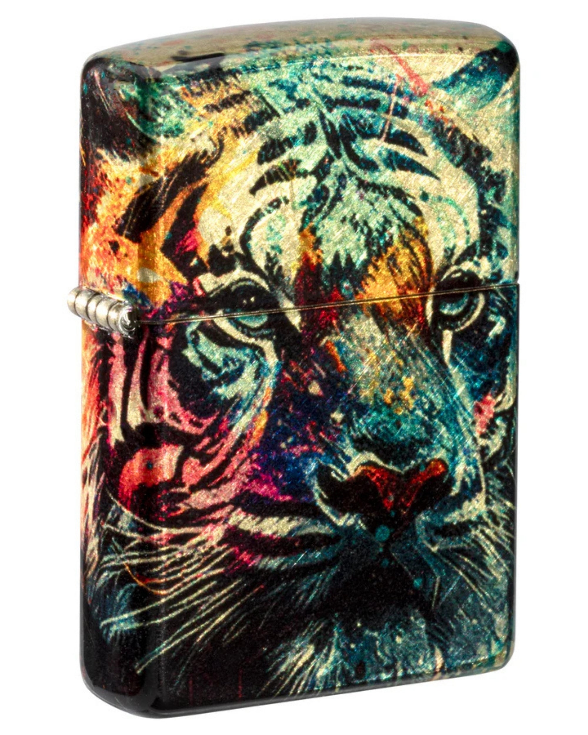 Zippo accendino Limited Edition made in USA pittura tigre
