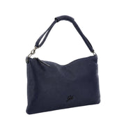 Gabs Borsa Pochette Spalla Tracolla Beyonce EW Pelle Black Made in ITALY - Blu ink