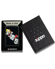 Zippo accendino Limited Edition Letters nero made in USA