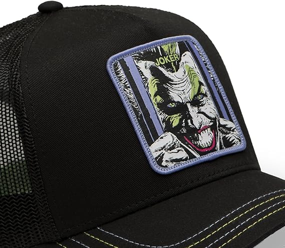 Cappellino Capslab x DC Comics, Joker, in twill di cotone, Trucker Cap