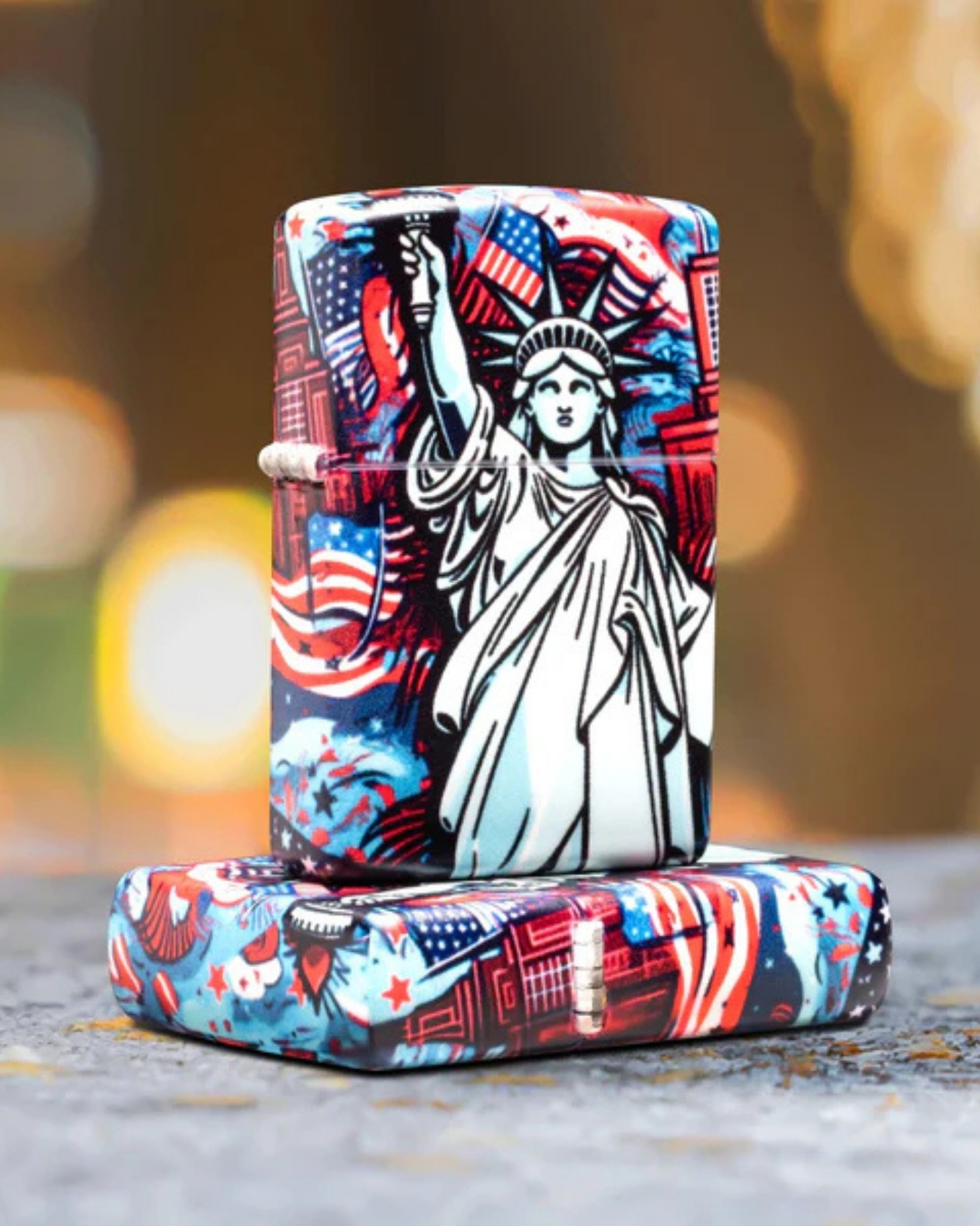 Zippo accendino Limited Edition made in USA statua liberta'