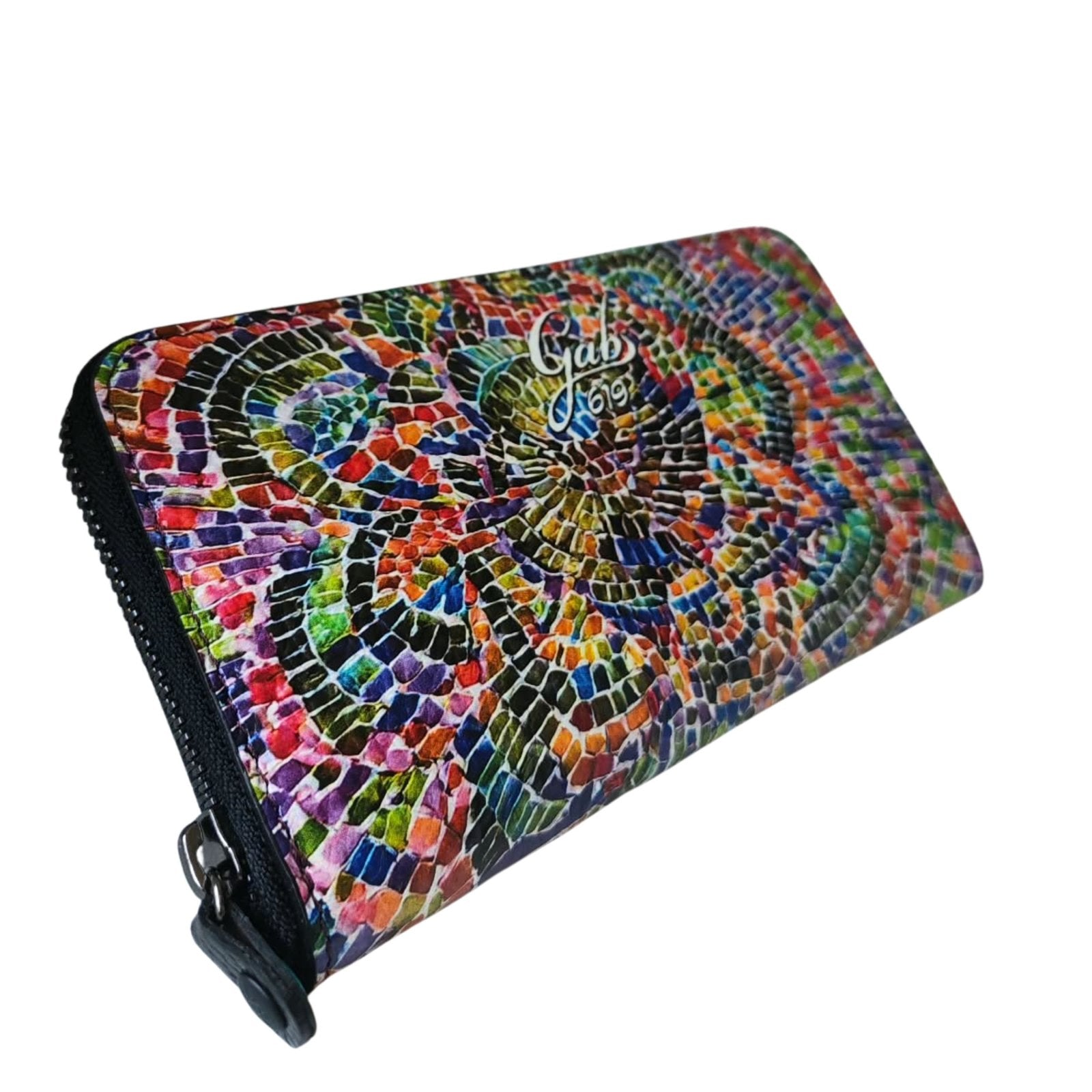 Gabs Portafoglio portamonete slot card zip around Pelle Gmoney17 Bull TRIP Ravenna