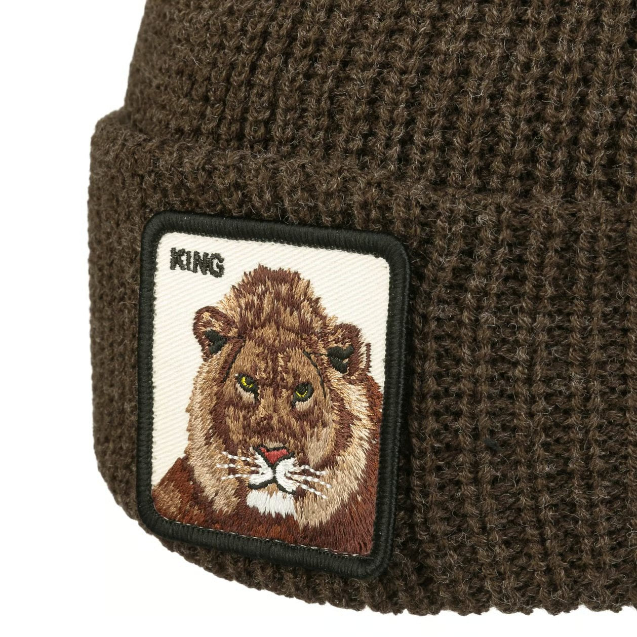 Goorin Bros. Berretto King Lion Tall Beanie Ground Brown Unisex