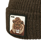 Goorin Bros. Berretto King Lion Tall Beanie Ground Brown Unisex
