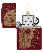 Zippo accendino Limited Edition made in USA teschio geometrico