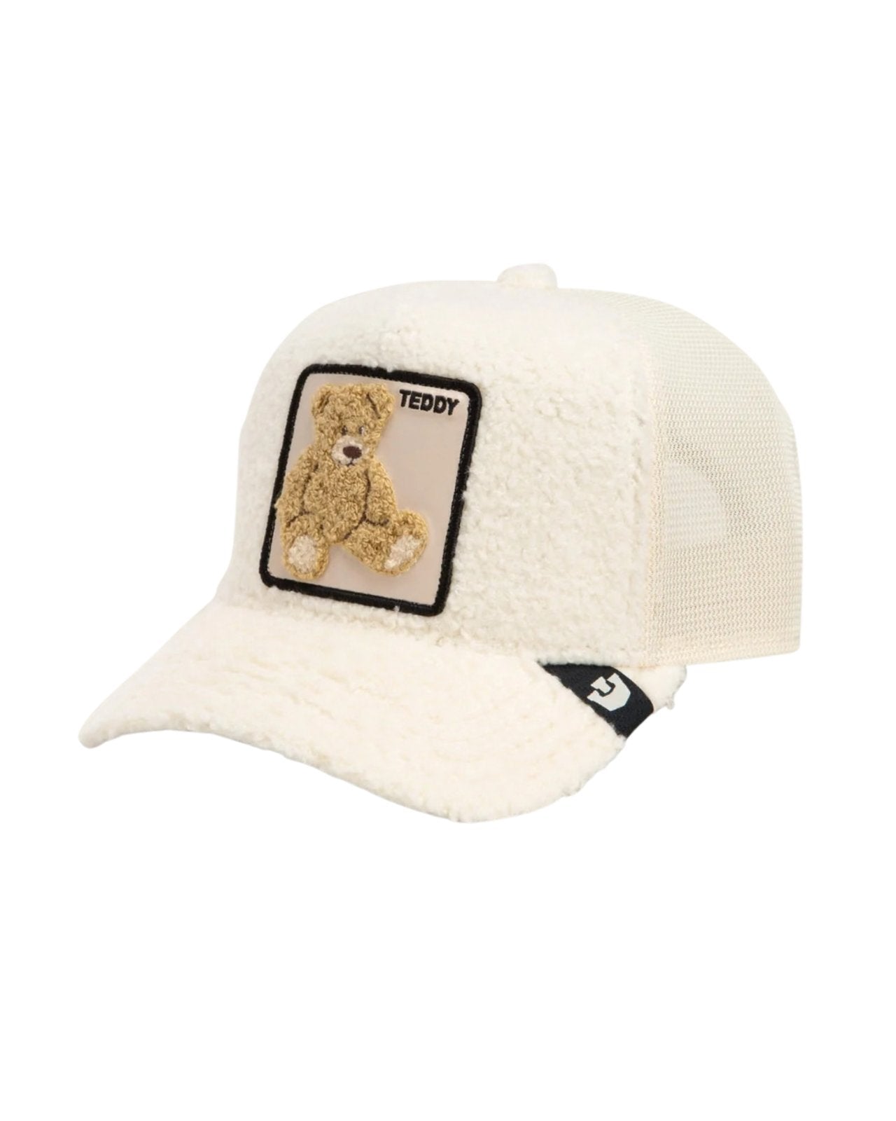 Goorin Bros. Cappellino Double Stuffed Teddy Poliestere Bianco Wax Unisex
