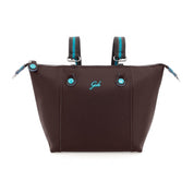 Gabs G3 Plus M Basic Borsa Zaino Trasformabile Hobo Shopper Tote Bauletto in Pelle Marrone Moka