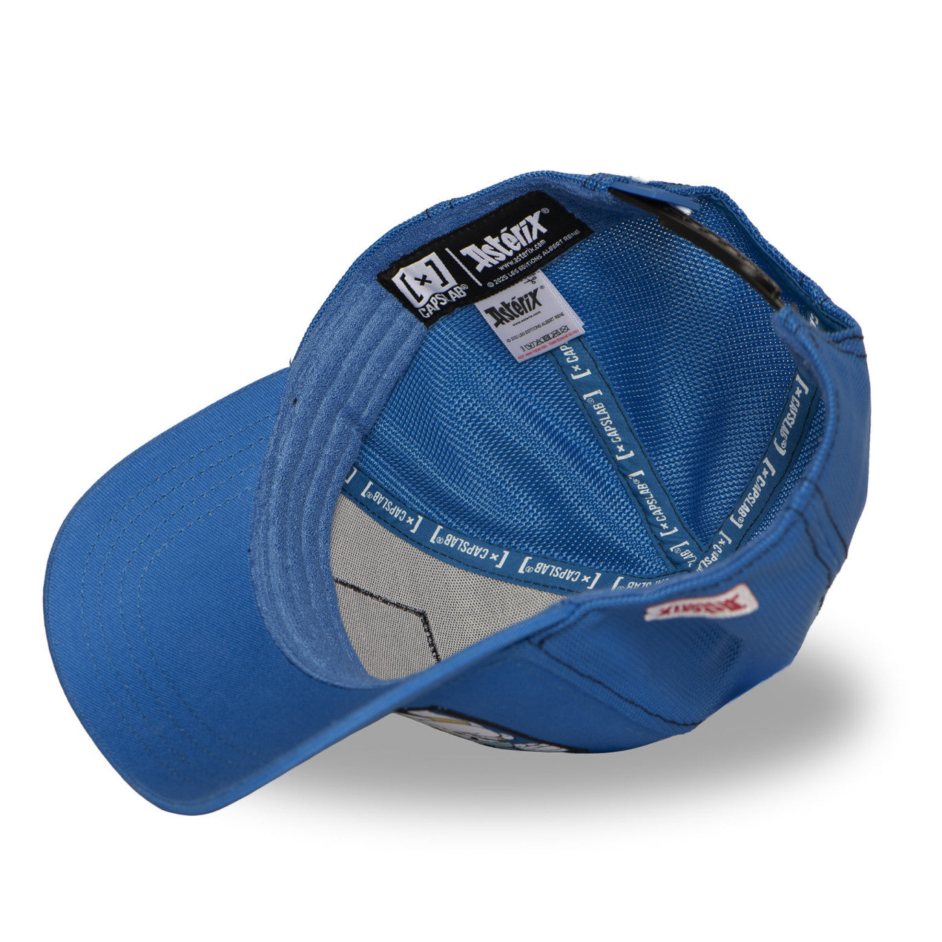 Cappellino Capslab x Asterix Versus con finiture premium Trucker Cap