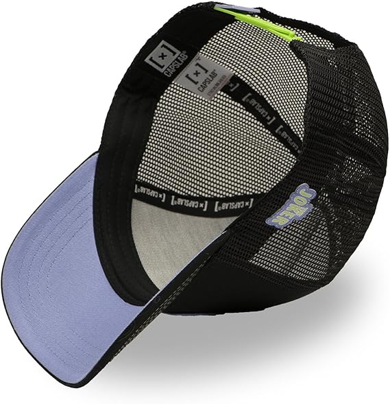 Cappellino Capslab x DC Comics, Joker, in twill di cotone, Trucker Cap