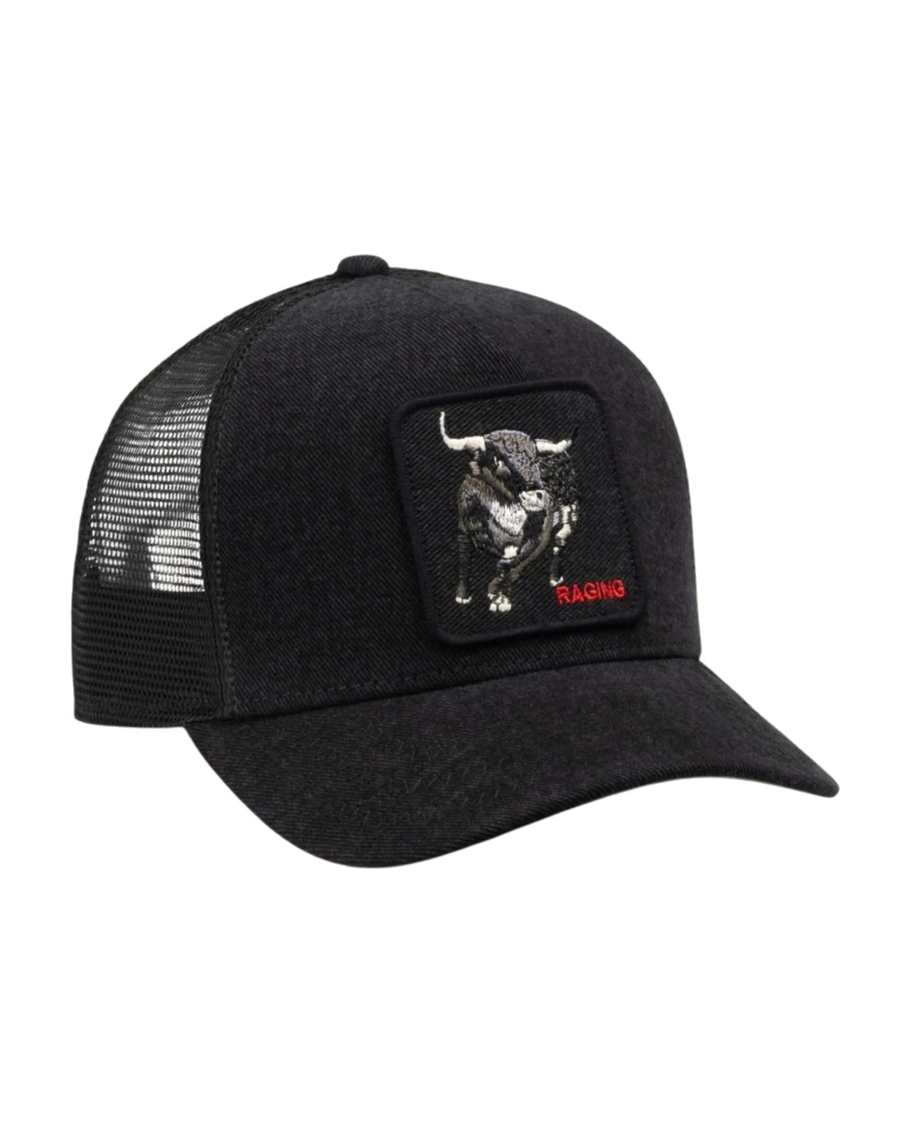 Goorin Bros. Cappellino Trucker Cap Effetto Denim Raging Black Denim Unisex