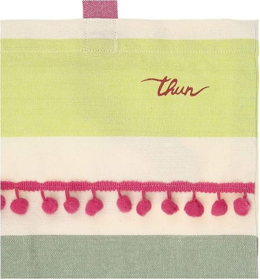 THUN Set Borsa pochette e telo mare Eleganza Esotica 100% COTONE - D003320