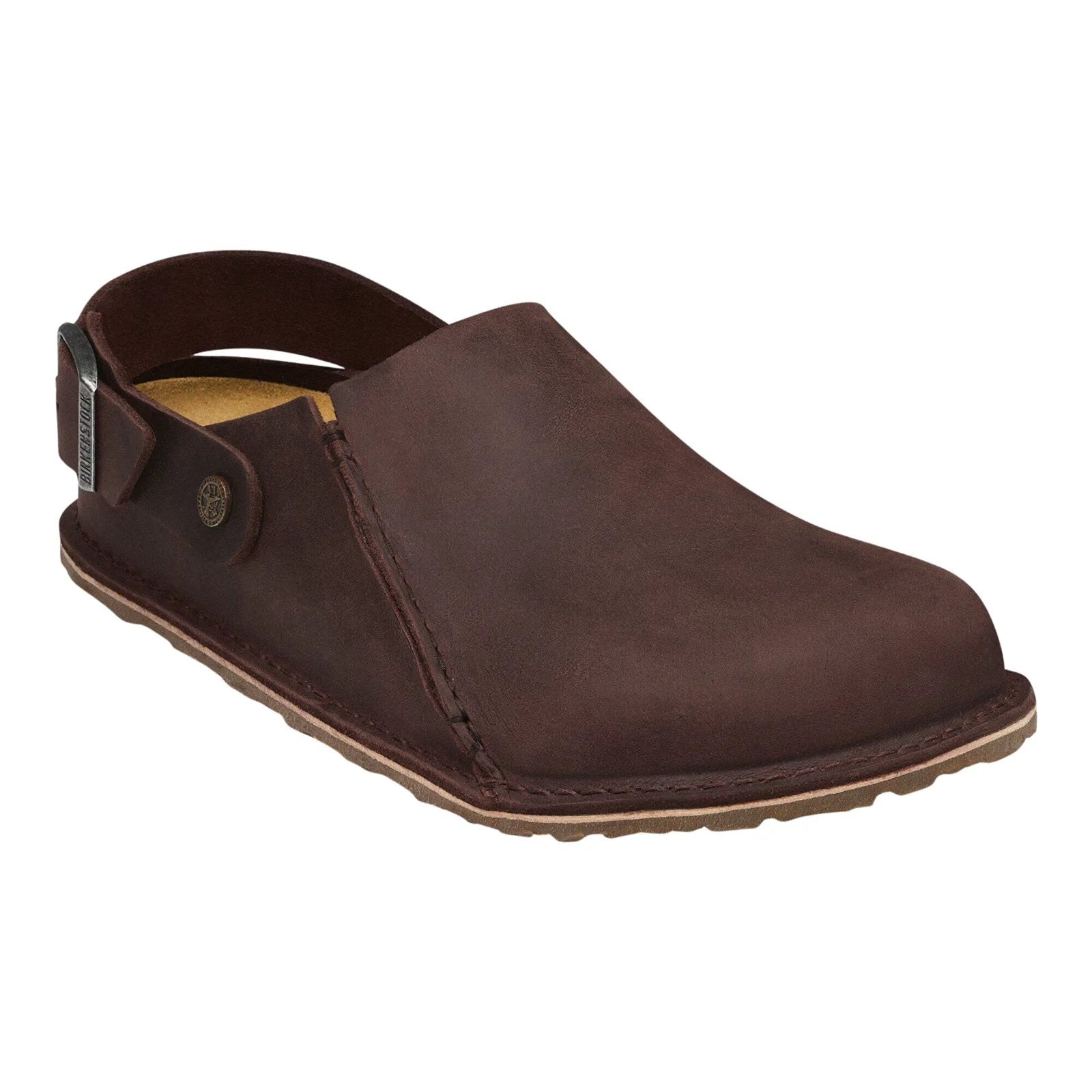 Birkenstock Clog Lutry Premium habana sandalo donna uomo sughero calz stretta
