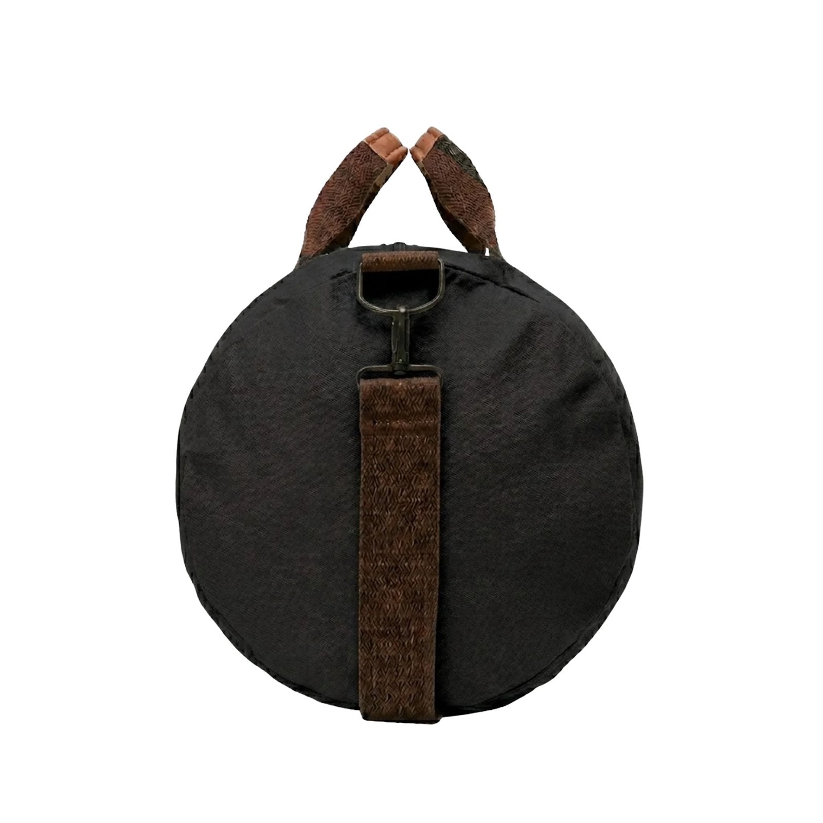 Napapijri Borsone da Viaggio con Tracolla Bering 3 in Cotone Cerato Nero Unisex
