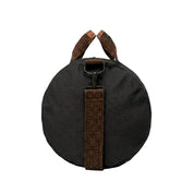 Napapijri Borsone da Viaggio con Tracolla Bering 3 in Cotone Cerato Nero Unisex