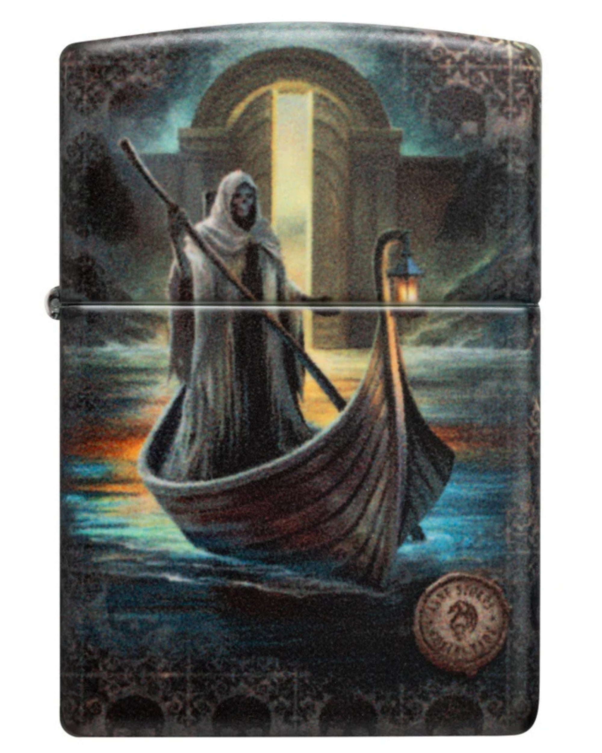 Zippo accendino Limited Edition made in USA Anne Stokes traghettatore