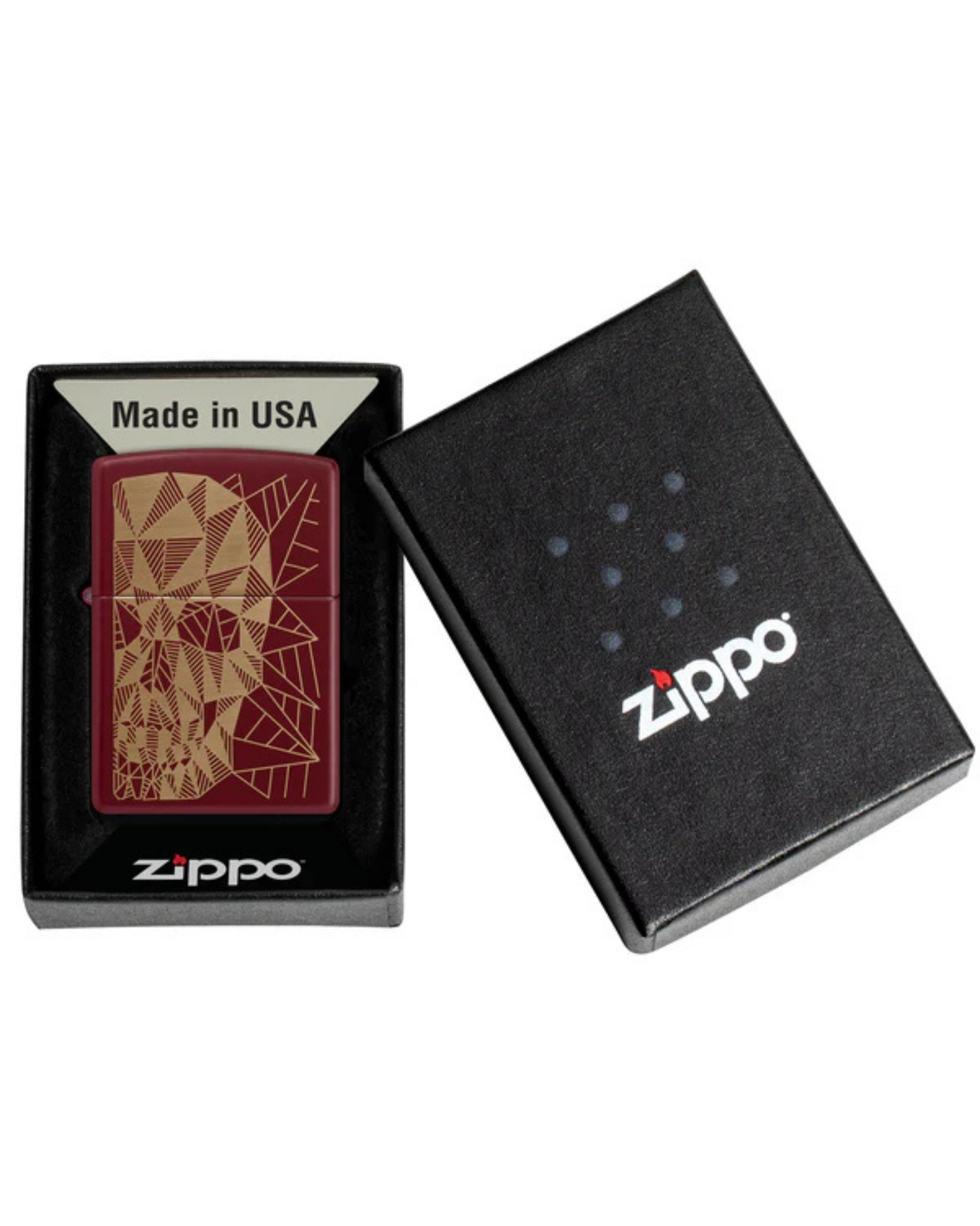 Zippo accendino Limited Edition made in USA teschio geometrico