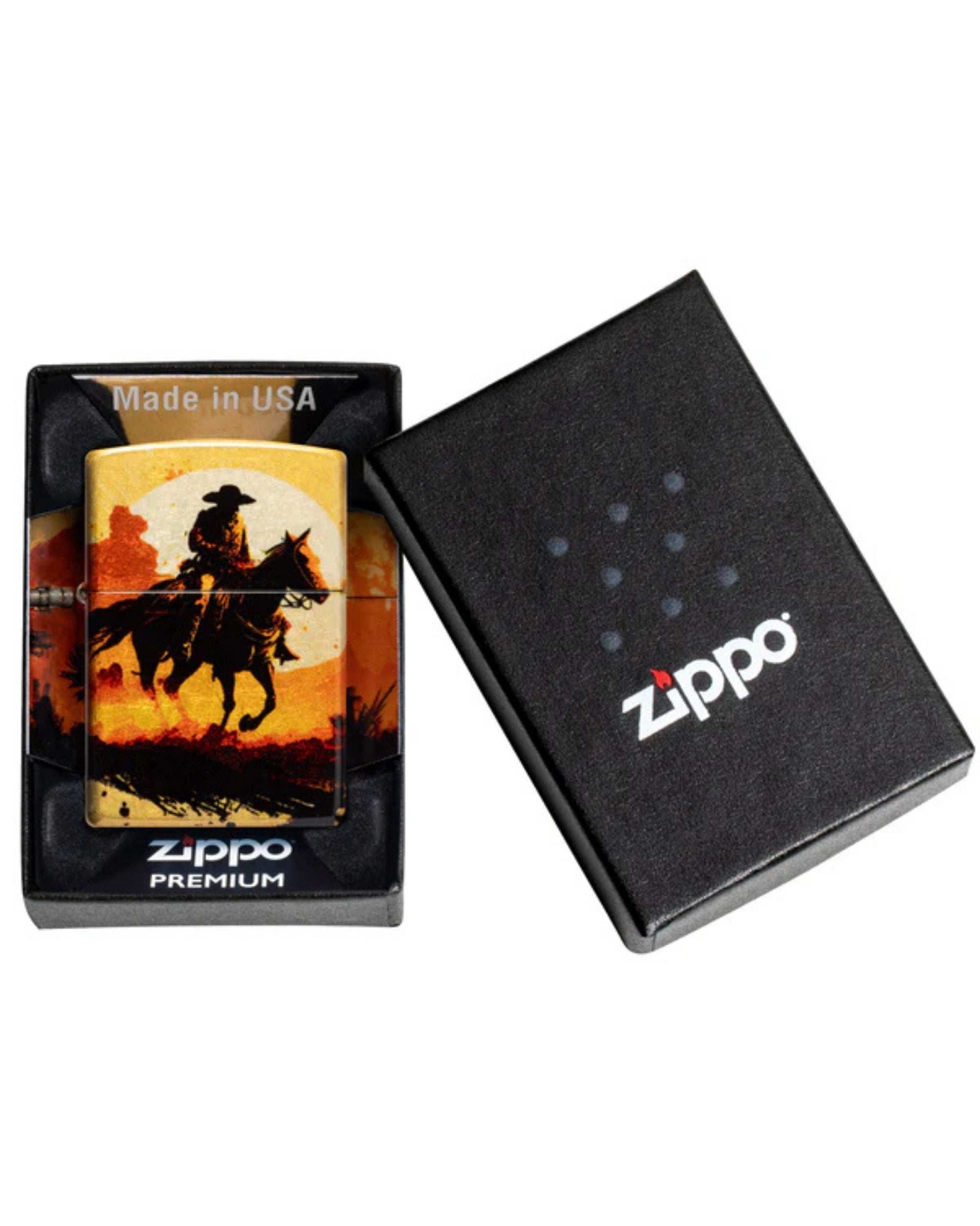 Zippo accendino Limited Edition made in USA cowboy