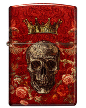 Zippo accendino Limited Edition made in USA teschio rosso