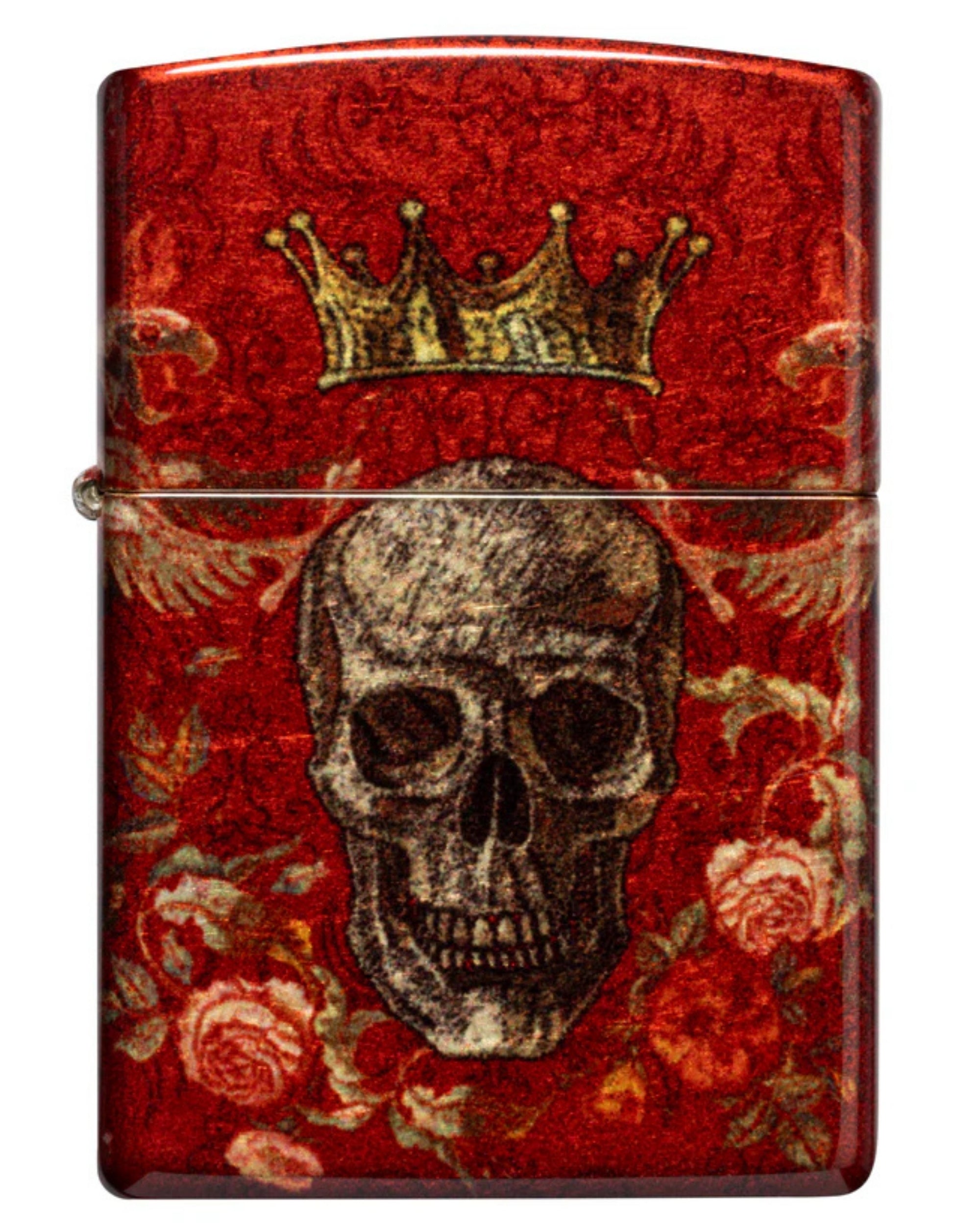 Zippo accendino Limited Edition made in USA teschio rosso