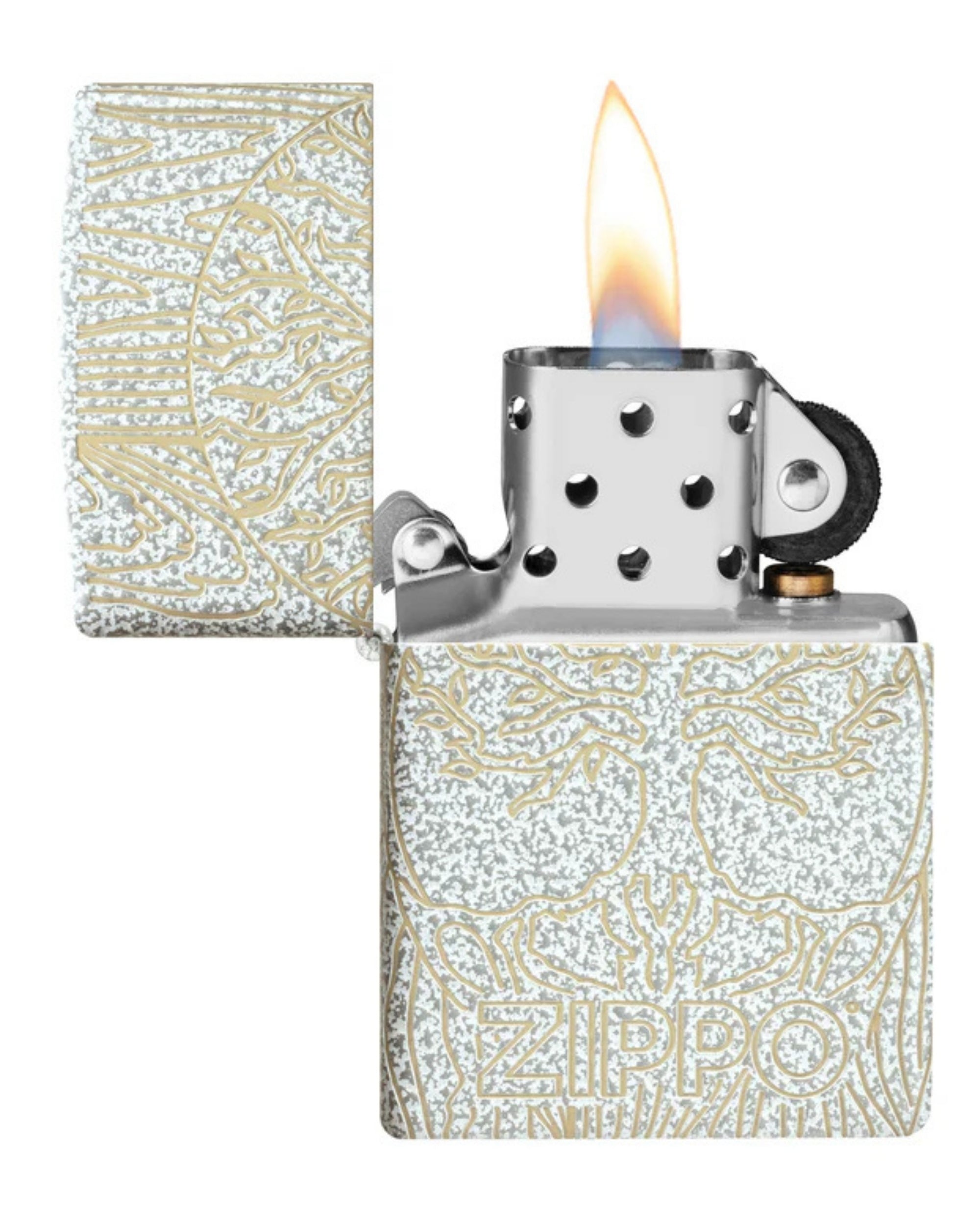 Zippo accendino Limited Edition made in USA albero della vita wood